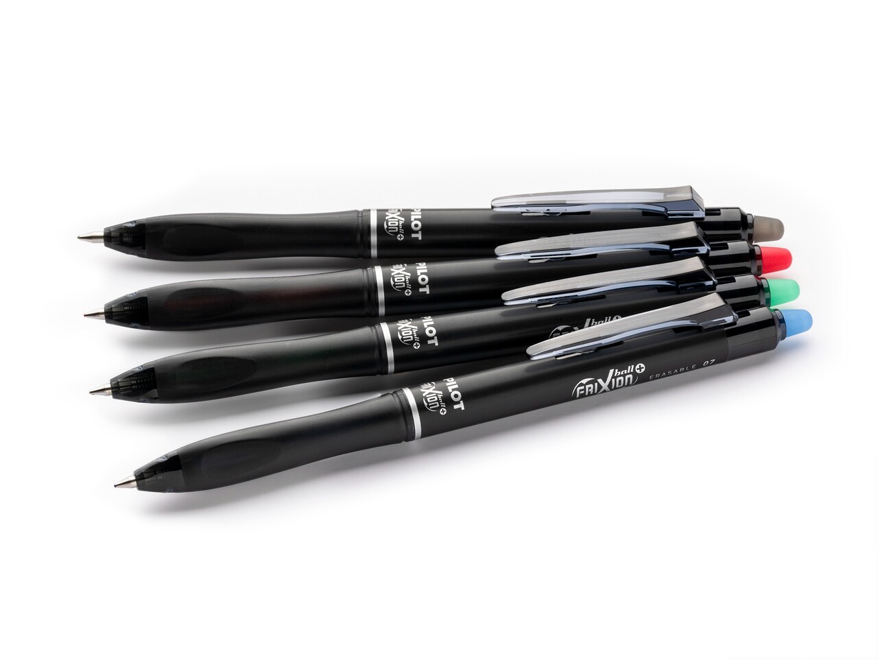 Kuglepen Pilot Frixion Plus 0,7mm rød 82% genanvendt - 10 stk