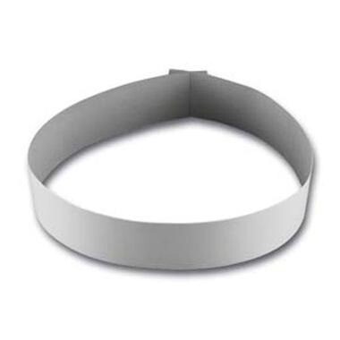 Papring karton Ø277x55 mm til aluplatte 7-rum - 200 stk/krt