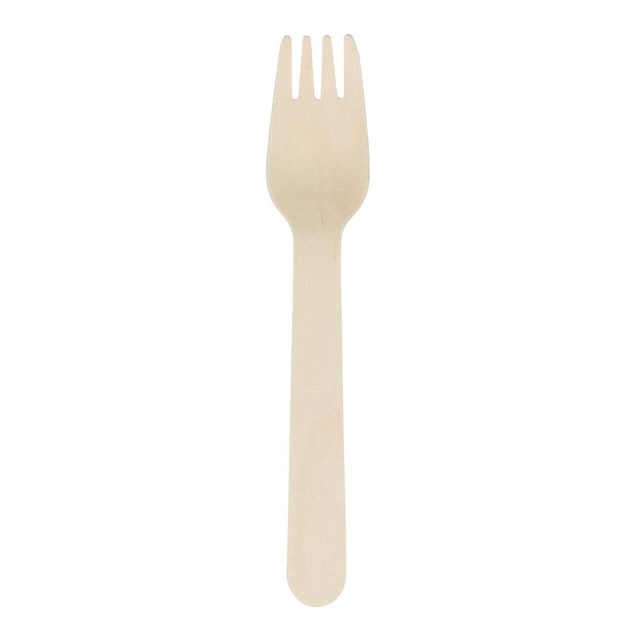Gaffel Verive L160mm Voksbehandlet Træ Natur - 50 ps x 100 stk/krt