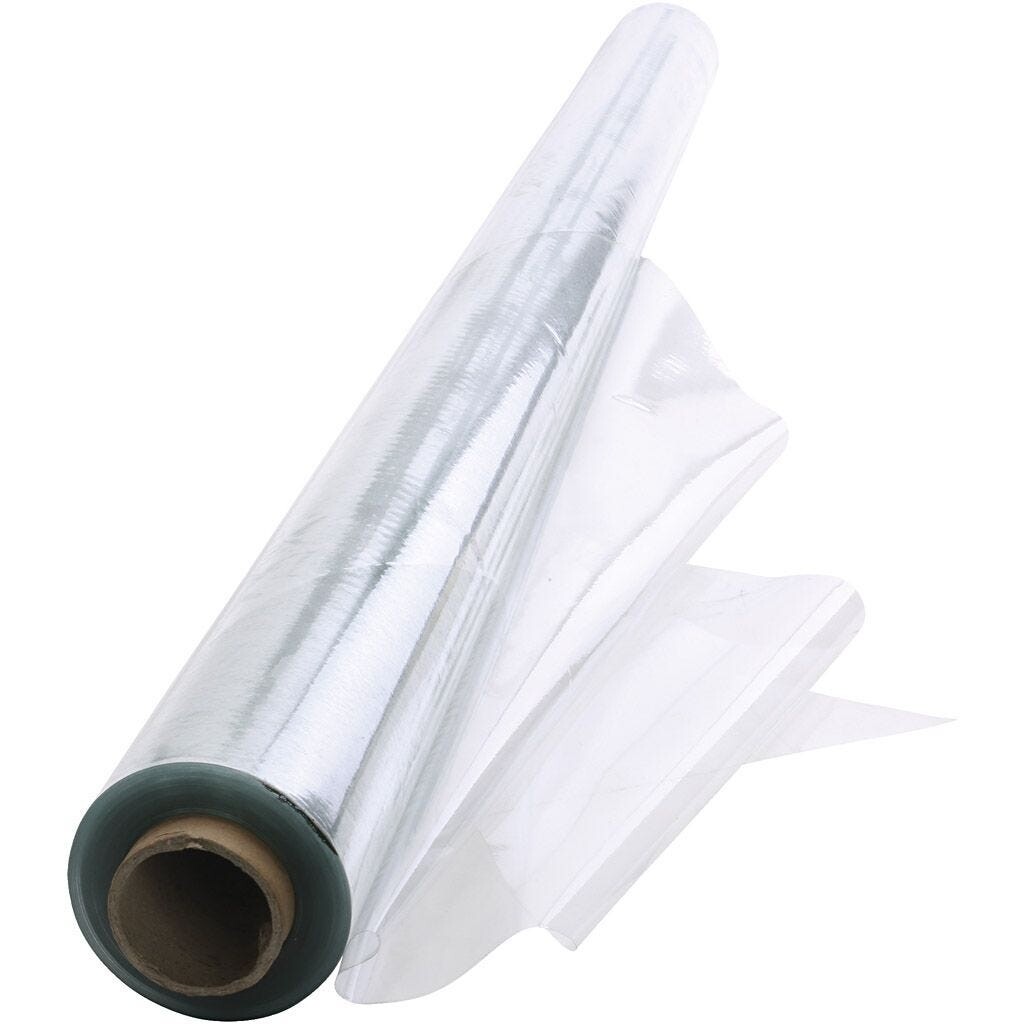 Klar voksdug PVC - 140cm x 30m