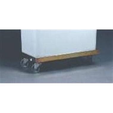 Kørestel 23.5x45 cm Krom til Plastbeholder 60 liter