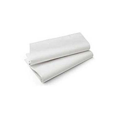 Dug Stikdug Evolin 127x127cm hvid - 50 stk/krt