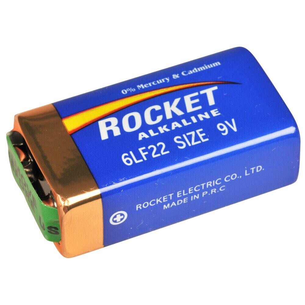 9v Batteri Rocket Alkaline E 6LF22