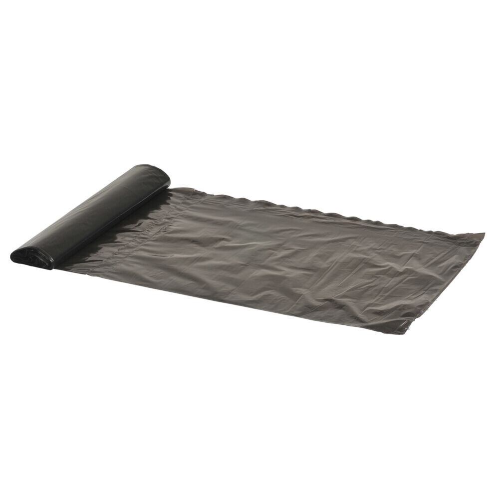 Spandepose, 15 l, grå, LDPE/virgin, 37x50cm - 30 ps pr. rulle - 56 ruller