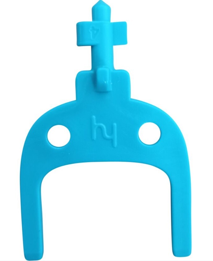Nøgle, blå, plast, til Eco Line dispenser, 5 stk
