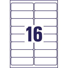 Avery L7162-100 Addressing labels 99,1x33,9 QP (1600)