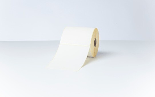 Etiketter Brother Direct thermal label roll 102x152mm, 350 labels/roll (8) white