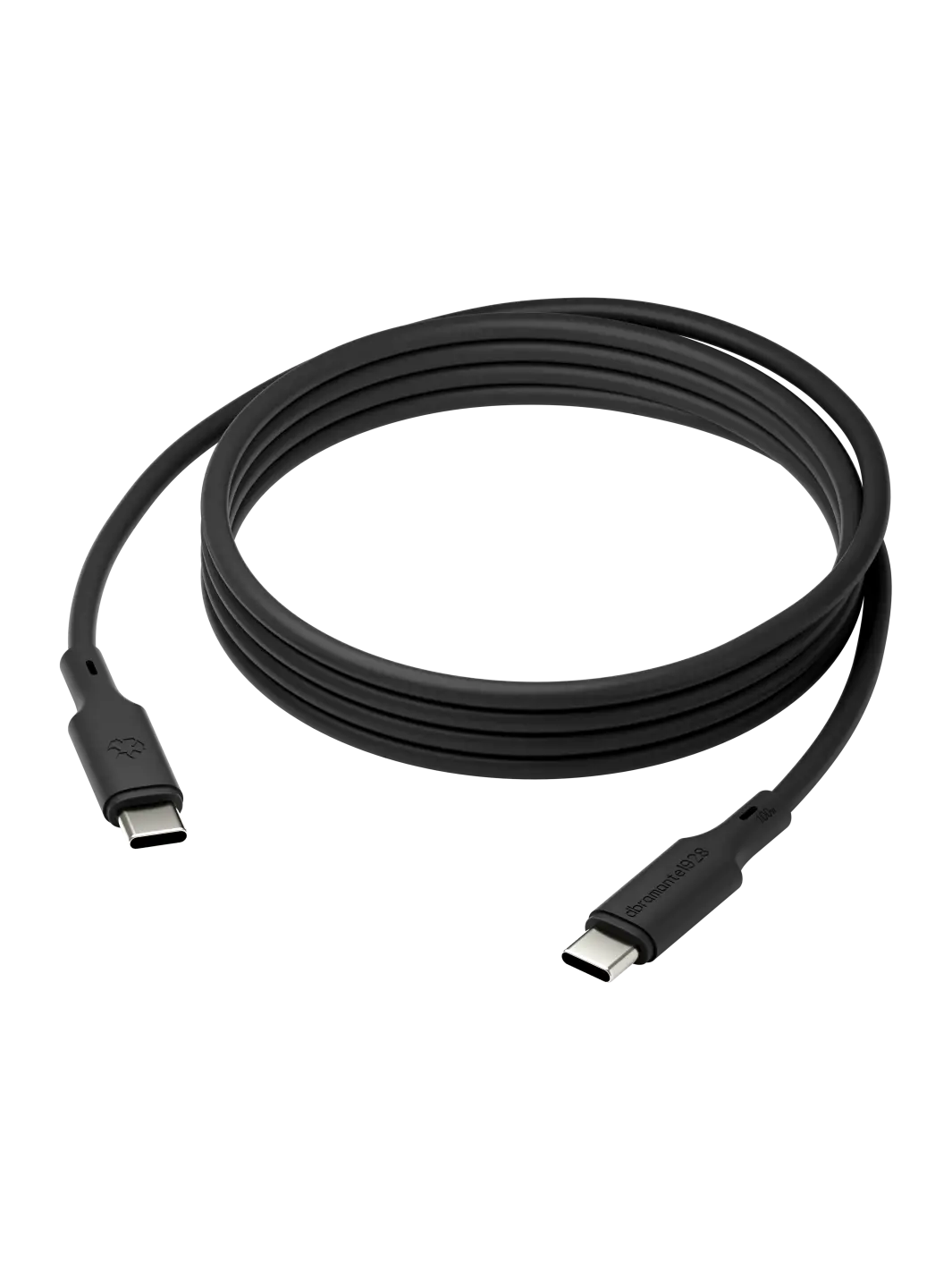 Kabel - Dbramante1928 - re-charge IT - 2m USB-C/USB-C 100W - Sort