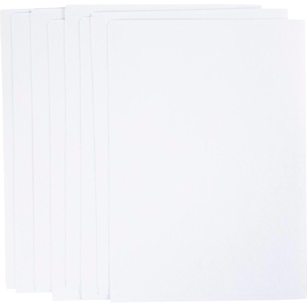 Vandopløselige Broderiark | A5, ark 148,5x210 mm | hvid, 24 ark/ 1 pk.