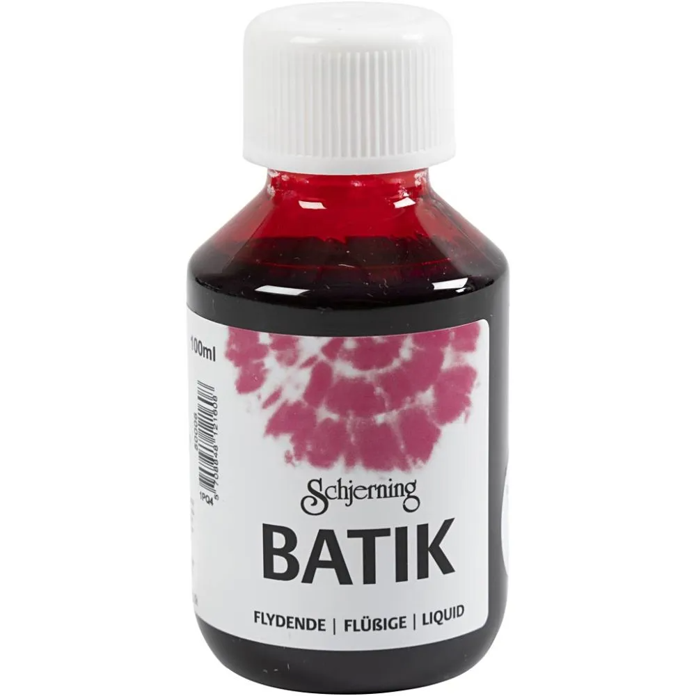 Batikfarve - pink 100ml