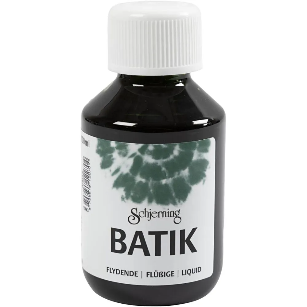 Batikfarve - grøn 100ml