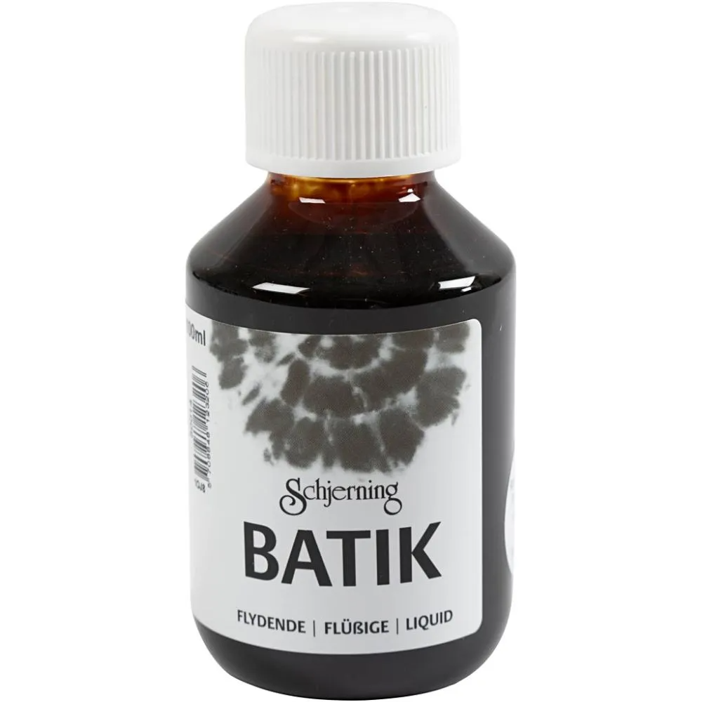 Batikfarve - brun 100ml