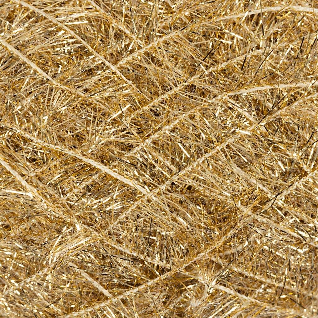 Scrubby Garn | L: 90 M, guld | 50 g/ 1 ngl.