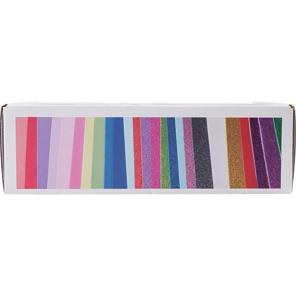 Mosgummi ark - A4, ark 210x297 cm, ass. farver - 40 ark/ 1 pk.