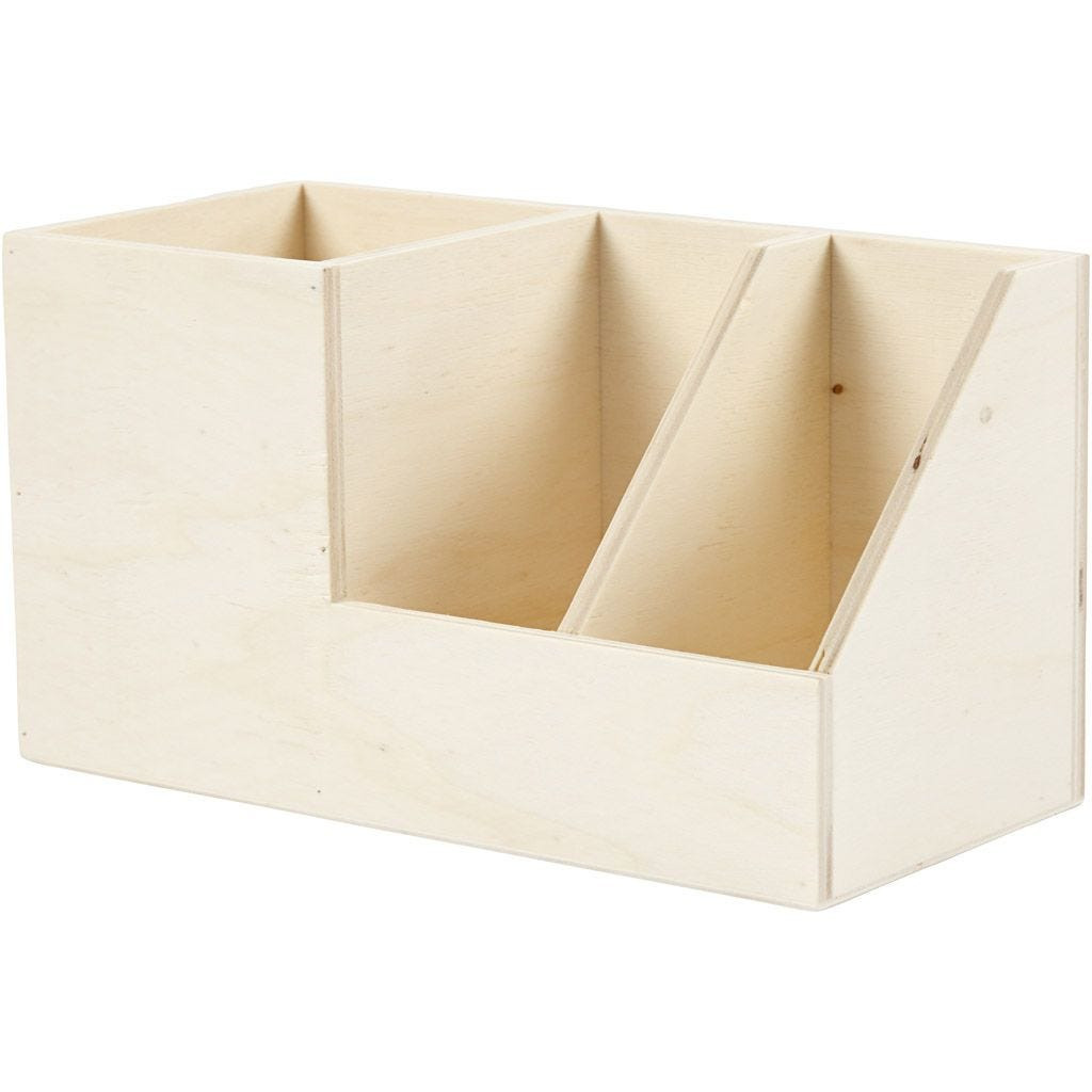 Blyantholder - højde 11 cm dybde 9,8 cm bredde 20 cm