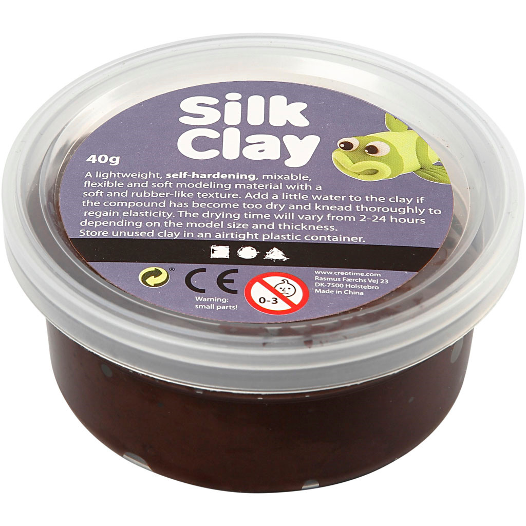 Silk Clay 40 gram - brun