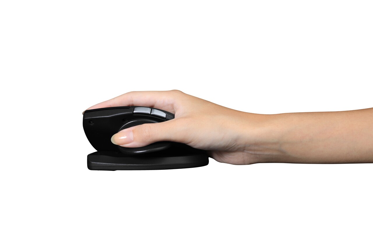 Ergonomisk mus - Contour Unimouse - Højre - Trådløs - Sort