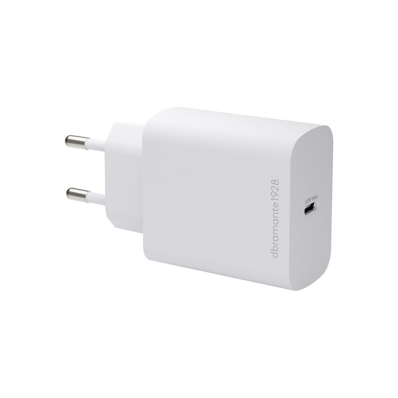 Vægoplader u. kabel Dbramante1928 EU - USB-C 65W - hvid