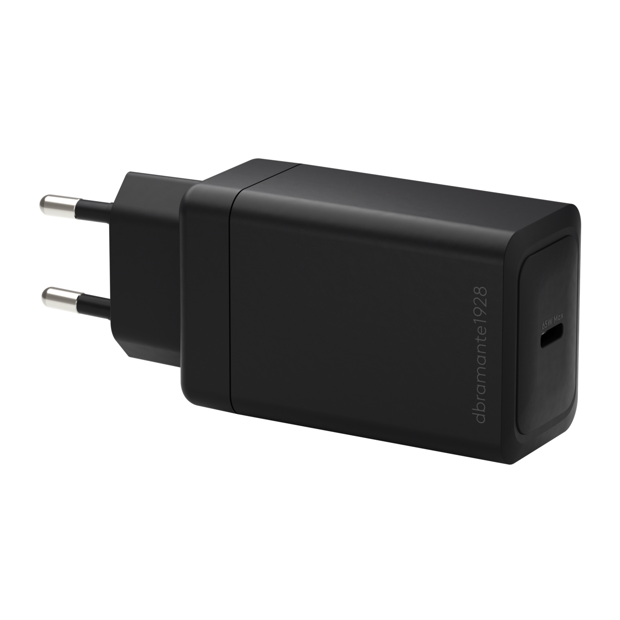 Oplader, Dbramante1928, re-charge, Bulk Wall Charger, USB-C, 65W, Sort