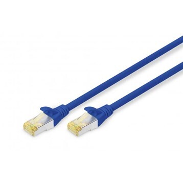 Digitus DIGITUS CAT 6A S-FTP patch cord, Cu, LSZH, 10 m, blue