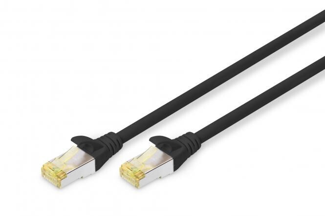 Digitus DIGITUS CAT 6A S-FTP patch cord, Cu, LSZH, 10 m, black