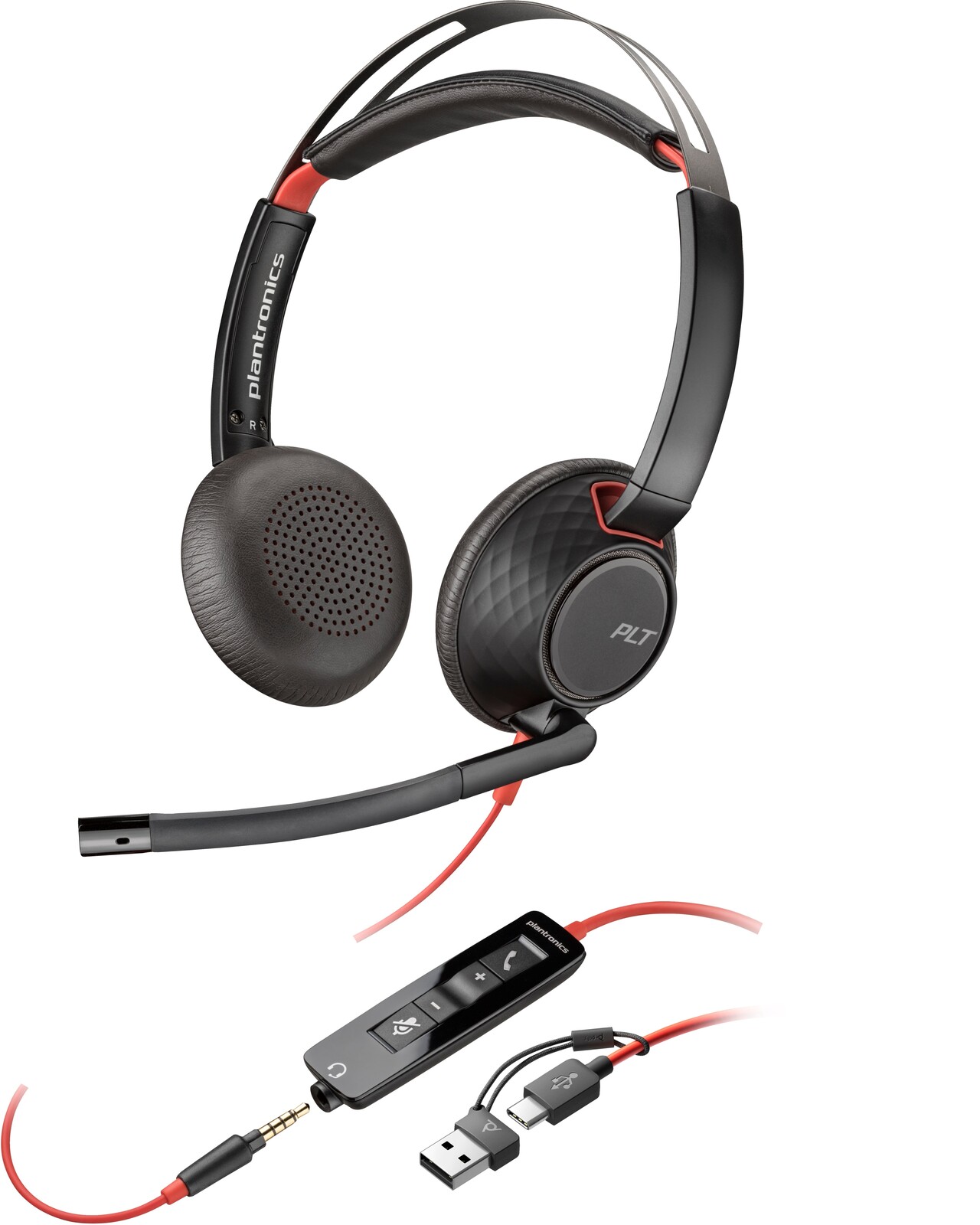 Plantronics (Poly) HP Poly Blackwire 5220 UC Stereo USB-C/A - Headset