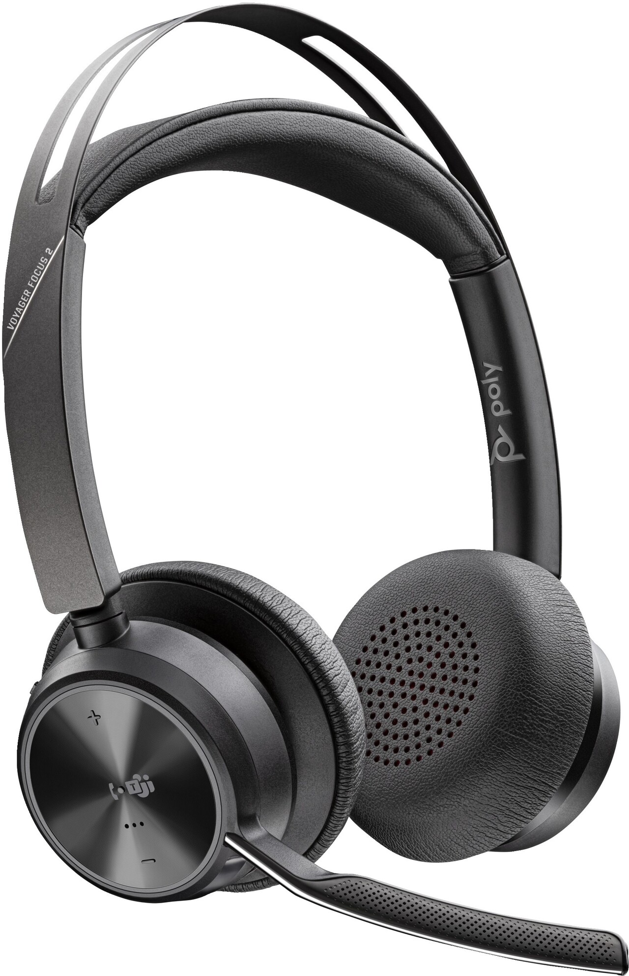 Plantronics (Poly) HP Poly Voyager Focus 2 MS Stereo W. Stand USB-C/A - Trådløst Headset