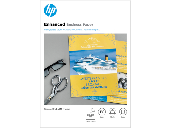 Fotopapir HP - A4 Professional glossy laser 150 gram - 150 ark