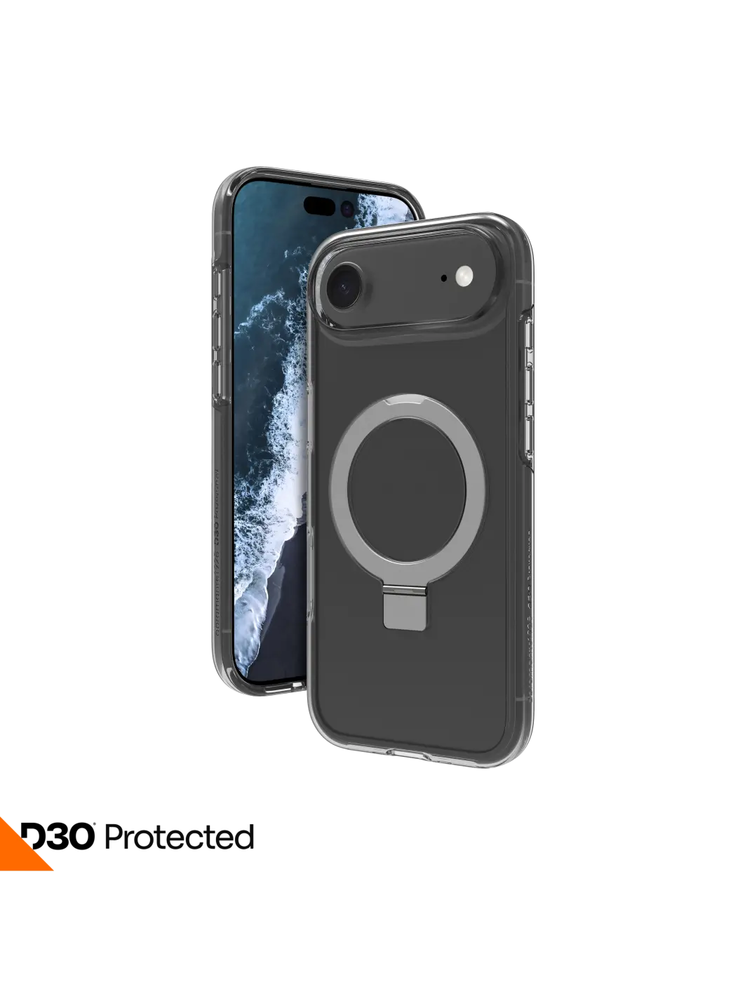 Mobilcover - Dbramante1928 - Iceland Ultra D3O MagSafe Kickstand - iPhone Air - Klar