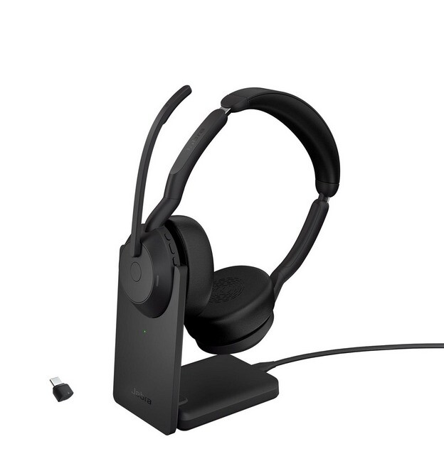 Jabra Evolve2 55 UC Stereo W. Stand USB-C