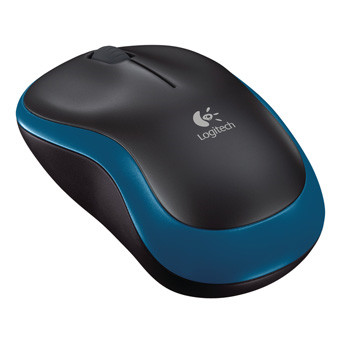 Mus Logitech M185 Wireless Mouse Blue