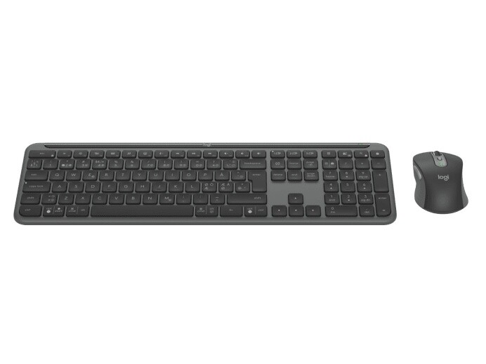 Logitech Signature Slim Combo MK950 for Business, Graphite (Nordic)