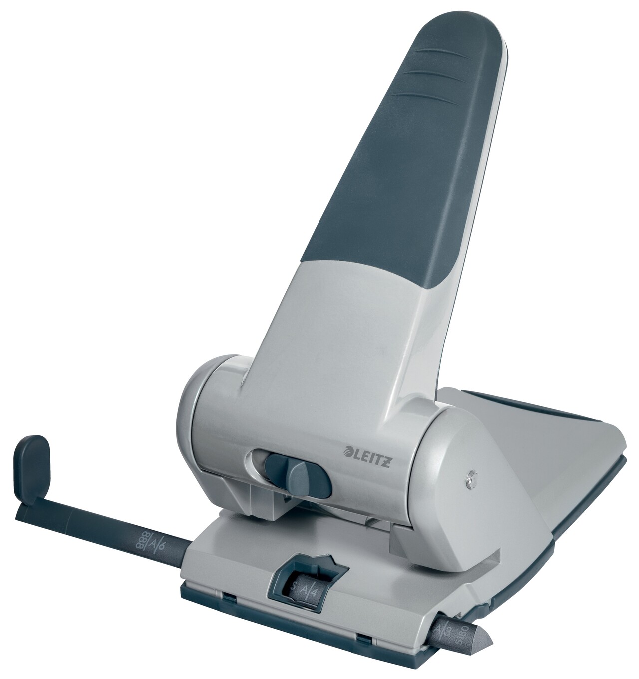 Hulapparat Leitz 5180 2-huls t/65 ark sølv