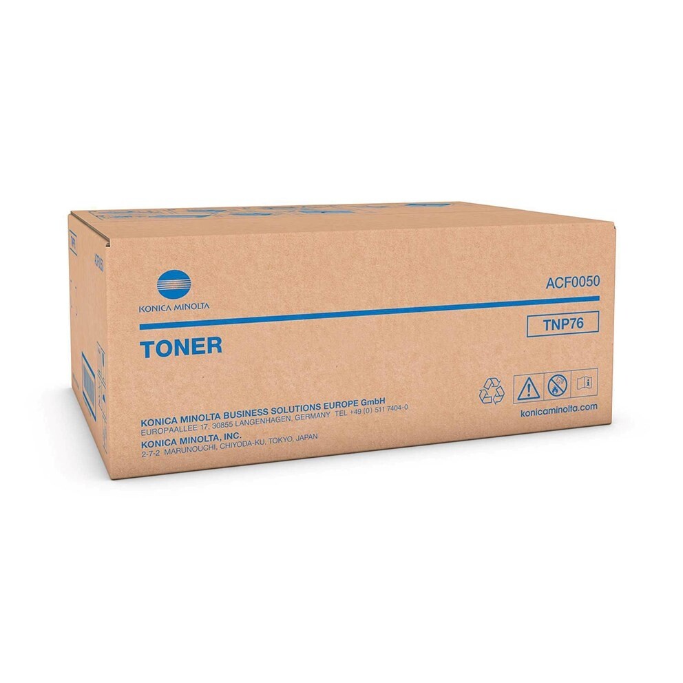 Toner - Konica Minolta TNP76 - Sort - Bizhub 4000i / 4020i