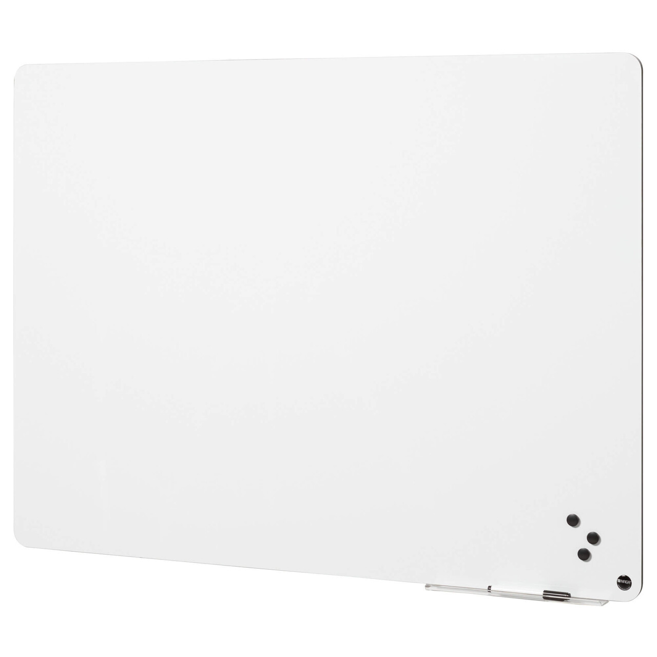 Magnetisk whiteboard uden ramme - 117 x 150 cm