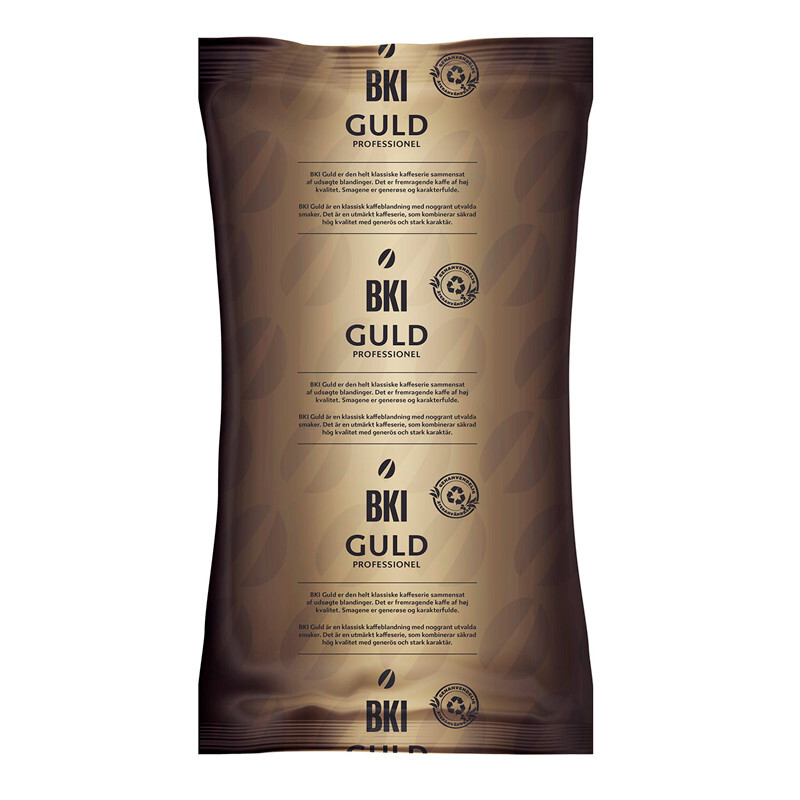 Kaffe BKI Java mørk 300g pr pose - 24 stk