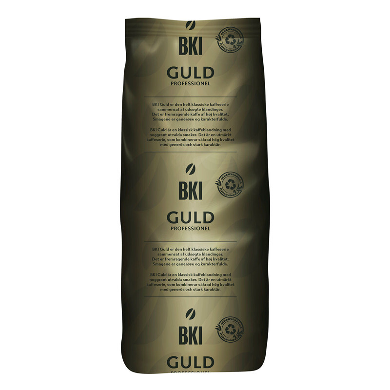 Java Mørk kaffe fra BKI - 500 gram - 16 stk