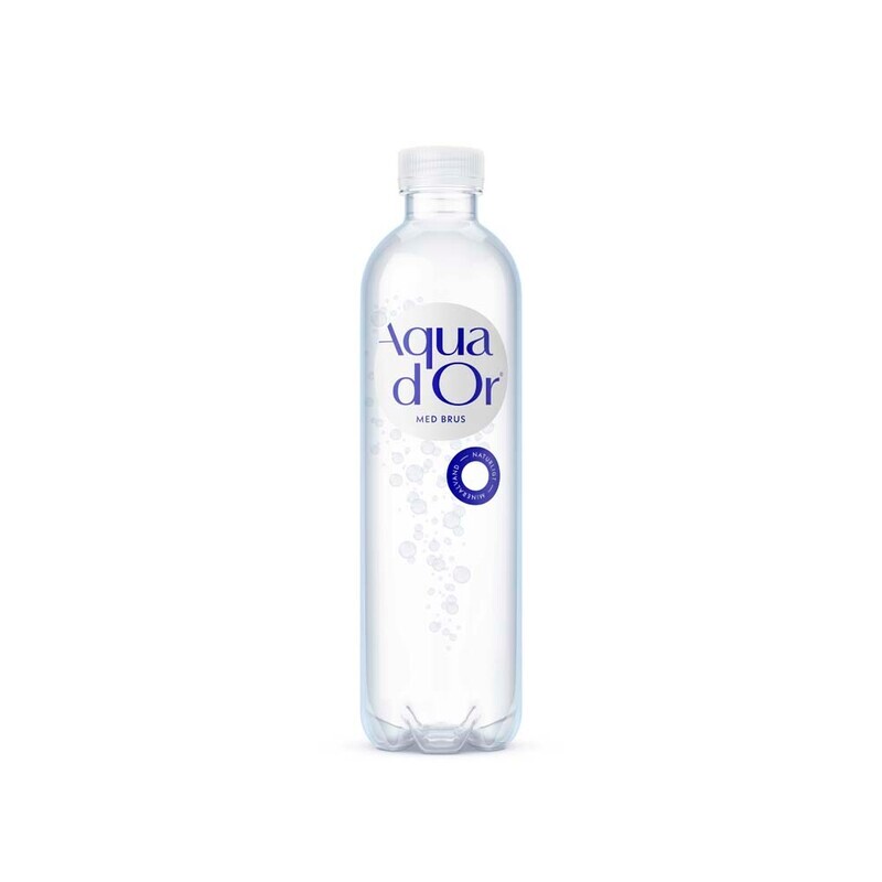Danskvand - Aqua d'Or Sparkles 50cl - Blid brus - 12 flasker