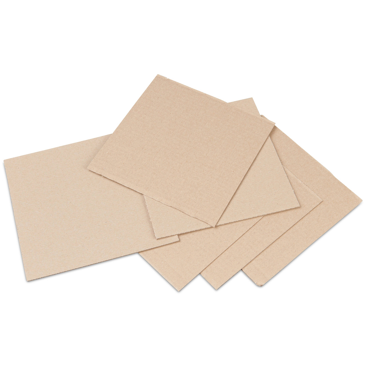Bølgepap ark - 998x1398mm 2mm hvid hvid