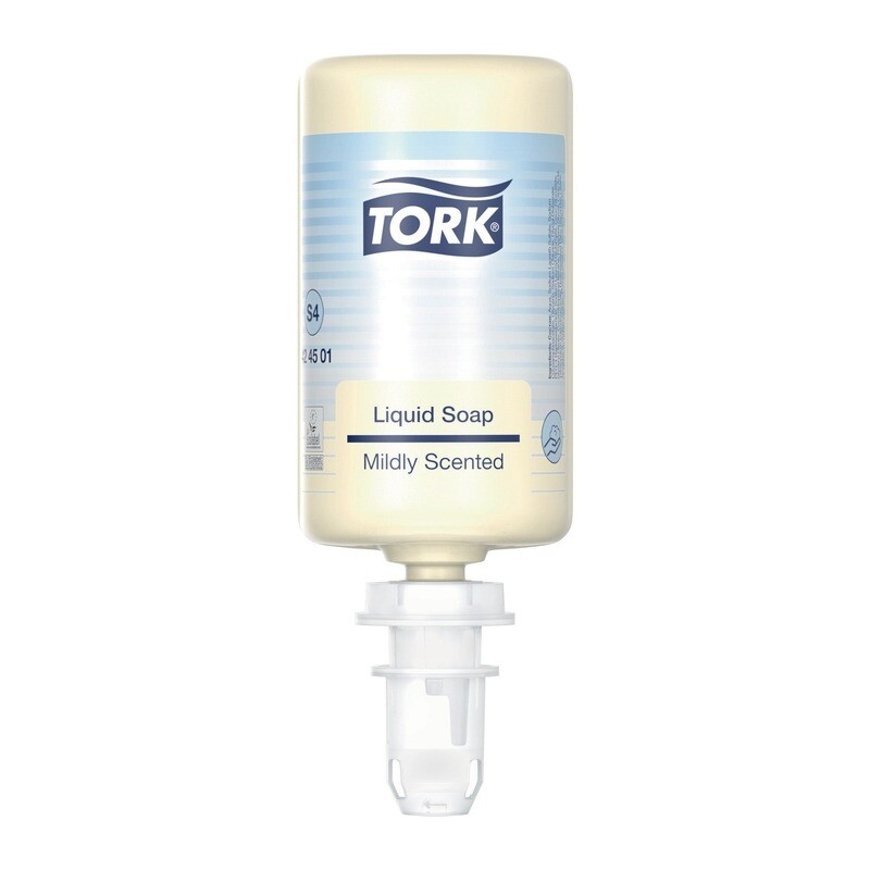 Sæbe Tork 424501 Mild duft S4 gul 6x1l/pak