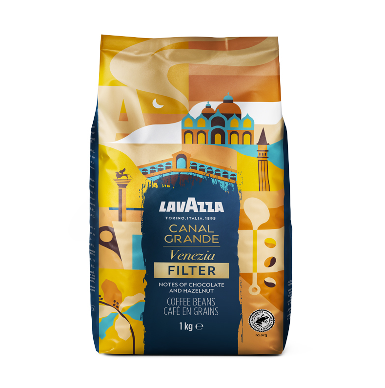 Kaffe Lavazza Gold Selection hele bønner 1kg/ps - 6 stk