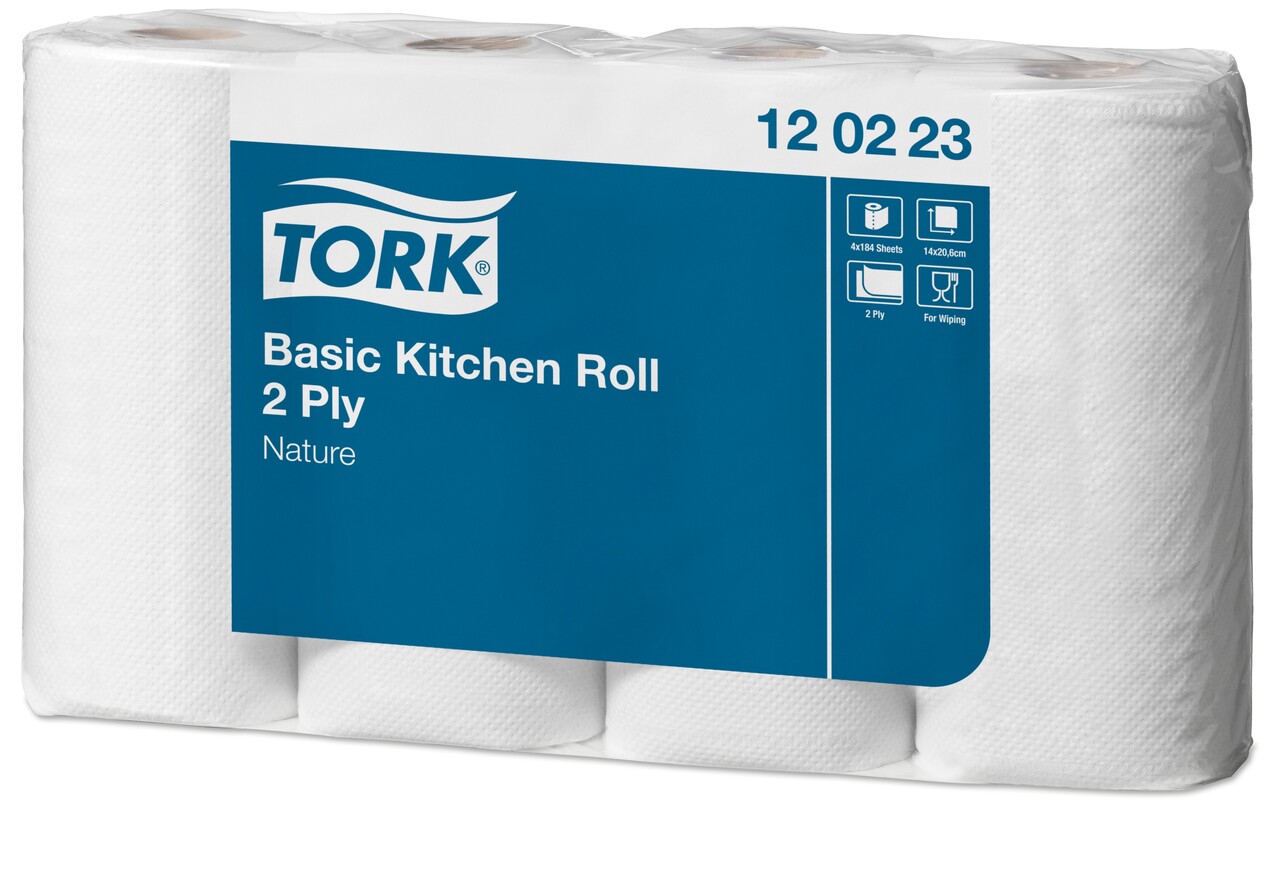 Køkkenrulle Tork 120223 Universal 26 meter 2 lag - 32 ruller
