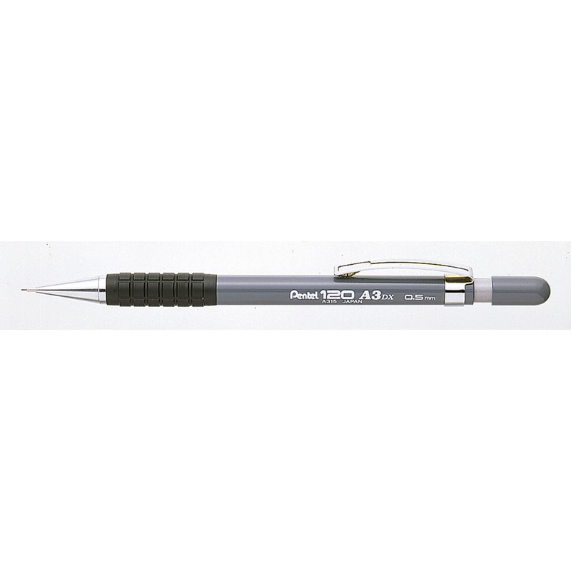Stiftblyant Pentel 120 A3DX Pencil - Grå 0,5mm A315-N