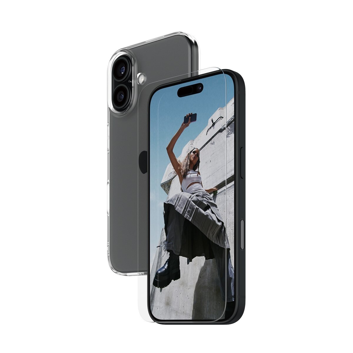 PanzerGlass SAFE. iPhone 16 2-in-1 Protection Bundle