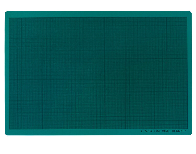Skæreplade A3 Linex i grøn 3 mm - CM 3045 30 x 45 cm