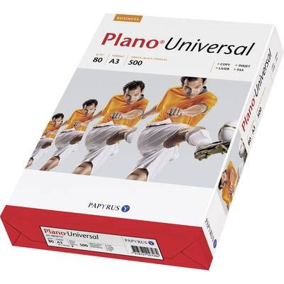 5 stk. Kopipapir - Plano Universal A3 80 g/m² - 500 ark