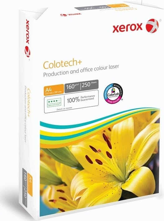 5 stk. Kopipapir A4 Xerox Colotech+ 160gr (250)
