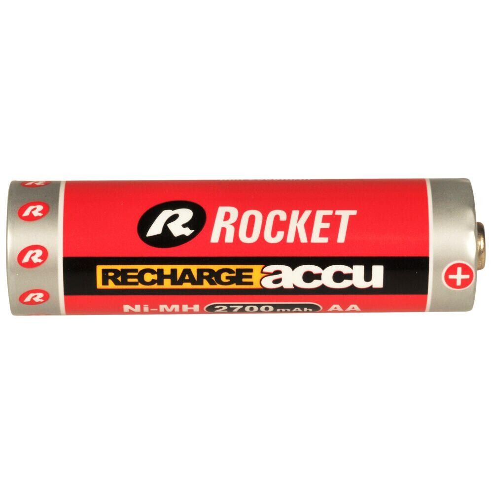 AA Batteri Rocket genopladelig R6 1,2 V - 4 stk