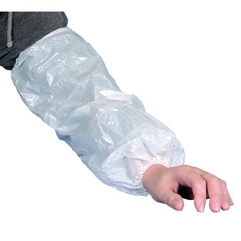 Ærmemanchet - ABENA 40x20 cm - LDPE - Hvid - 2000 stk