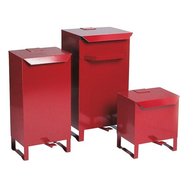Affaldsbeholder Stromboli 90L Brandsikker